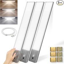 VYANLIGHT Wireless LED Cabinet Light - Motion Sensor, Hand Wave, Rechargeable