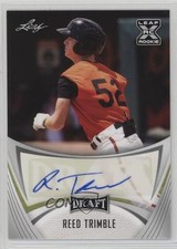 2021 Leaf Draft Base Auto Reed Trimble #BA-RT1 Auto 11ur
