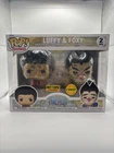 Funko Pop Luffy And Foxy Chase 2 Pack Hot Topic Exclusive One Piece