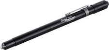 Streamlight 65018 Stylus 11-Lumen White LED Pen Light with 3 AAAA Black 