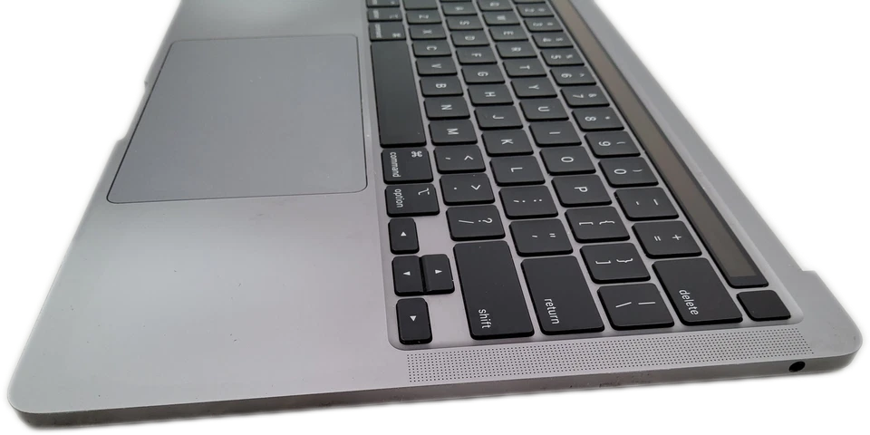 Apple MacBook Pro A2338 13" M1 Palmrest Keyboard Battery Assembly (Space gray) - Image 4 of 4