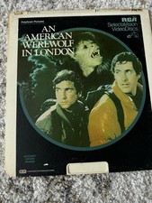 Vintage An American Werewolf In London RCA SelectaVision VideoDisc Horror Movie