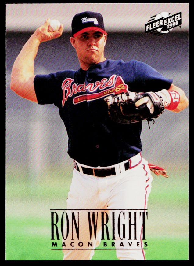 1996 Fleer Excel Ron Wright #135 Macon Braves
