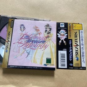 SS SEGA SATURN ETERNAL MELODY with obi SEGA SATURN SS software ETERNAL MELODY