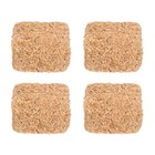 4 Pcs Hay Bales Fake Haystack Model Miniature Dollhouse Centerpiece