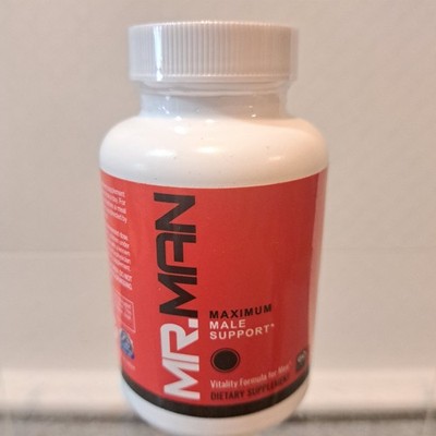 Mr Man for Drive, Strength and Endurance 60 Capsules  EXP 03/2027  Sealed