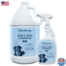 Eco Strong Pet Stain  Odor Remover - Cat/Dog Urine Enzyme Cleaner 160oz