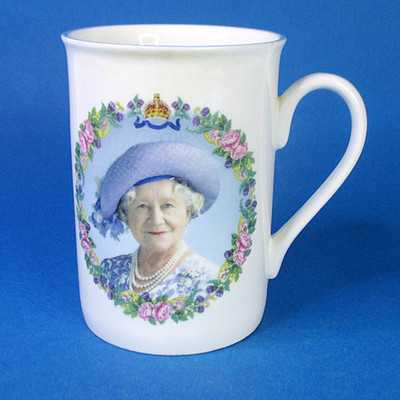 Queen Elizabeth The Queen Mother - 100th Birthday 2000 - Tasse - Fenton Bone China