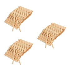 3 Pack Diy Bee Hotel Natural Wooden Honey Hive Mason Supplies Nesting Tube Reed