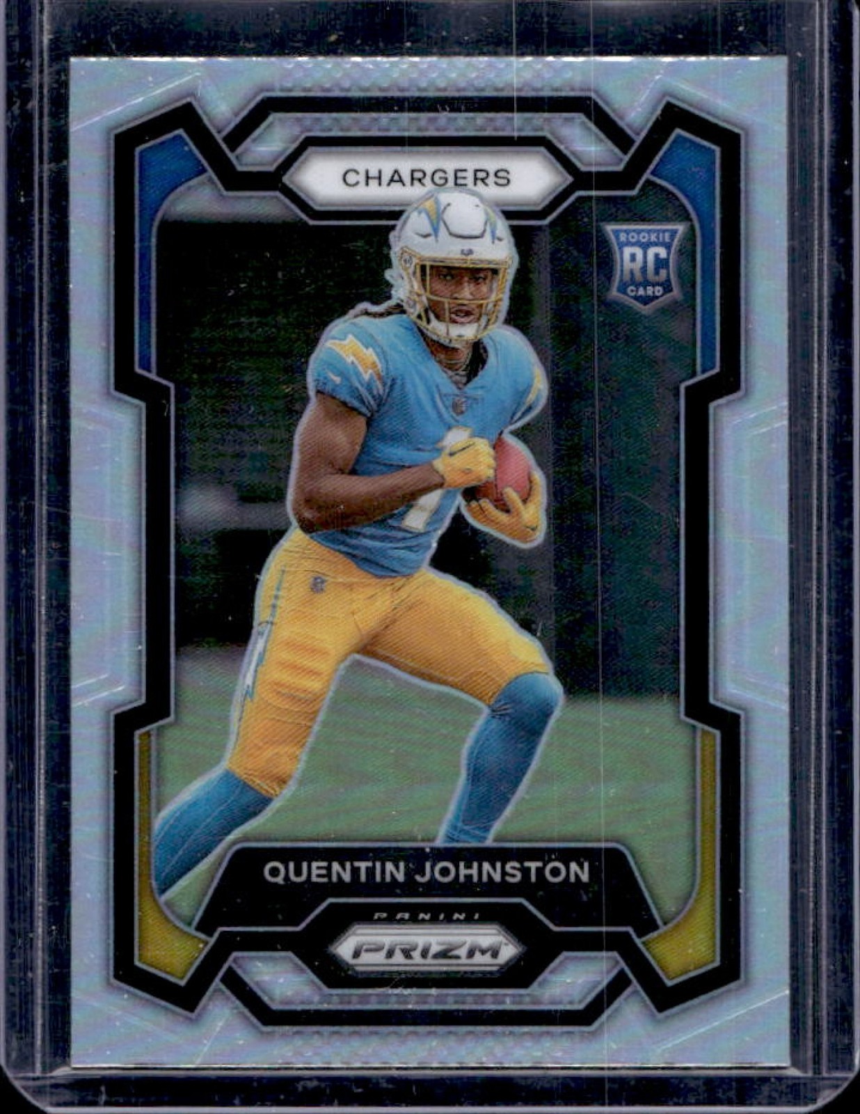2023 Prizm Quentin Johnston RC Silver Rookie #353 Chargers
