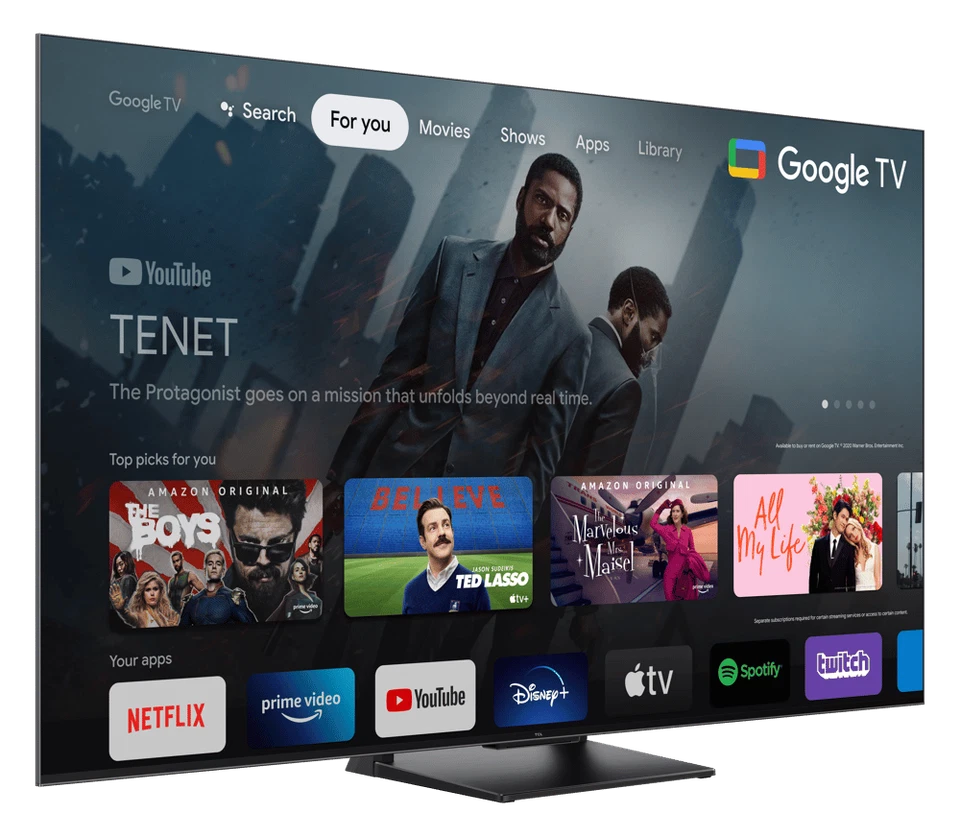 TCL Fernseher 65QLED870 65 Zoll 4K Ultra HD QLED TV #15526158 - Bild 4 von 4