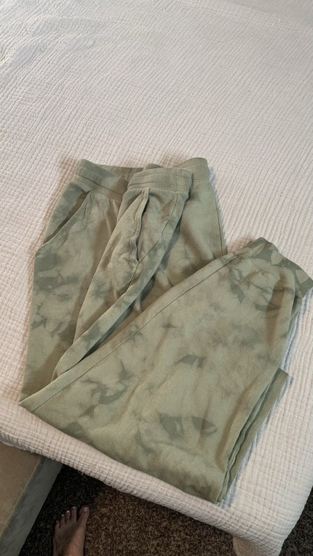 Old Navy Women’s Green Tie Dye Jogger Pants Drawstring Waist w/ Pockets 2X