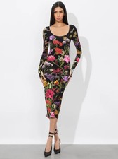 Alice + Olivia Delora Secret Garden Midi Dress 4 NWT $395