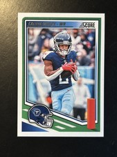 Calvin Ridley #117 Panini Score 2025 - Blue Stars Holo /499 Tennessee Titans 