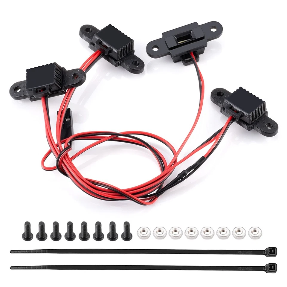 AXSPEED Fahrgestellbeleuchtung LED Unterboden Lampe für RC SCX10 III AXI03007 - Bild 3 von 4