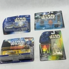 Lot of 4 90s STAR WARS Carded Action Figures Micro Machines Kenner Empire III +