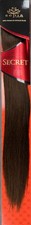 Sepia Secret Premium 100 Human Hair 24" Clip-In Extensions 7pcs 4 Medium Brown