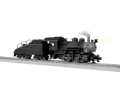 Lionel 2232060 O Scale B&O 0-4-0 Steam locomotive 37 Legacy Control