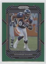 2022 Panini Prizm Green Prizm Shannon Sharpe #94 HOF 0y8x