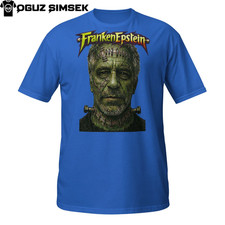 Frankenstein Horror Monster Portrait T-Shirt Gothic Art Tee