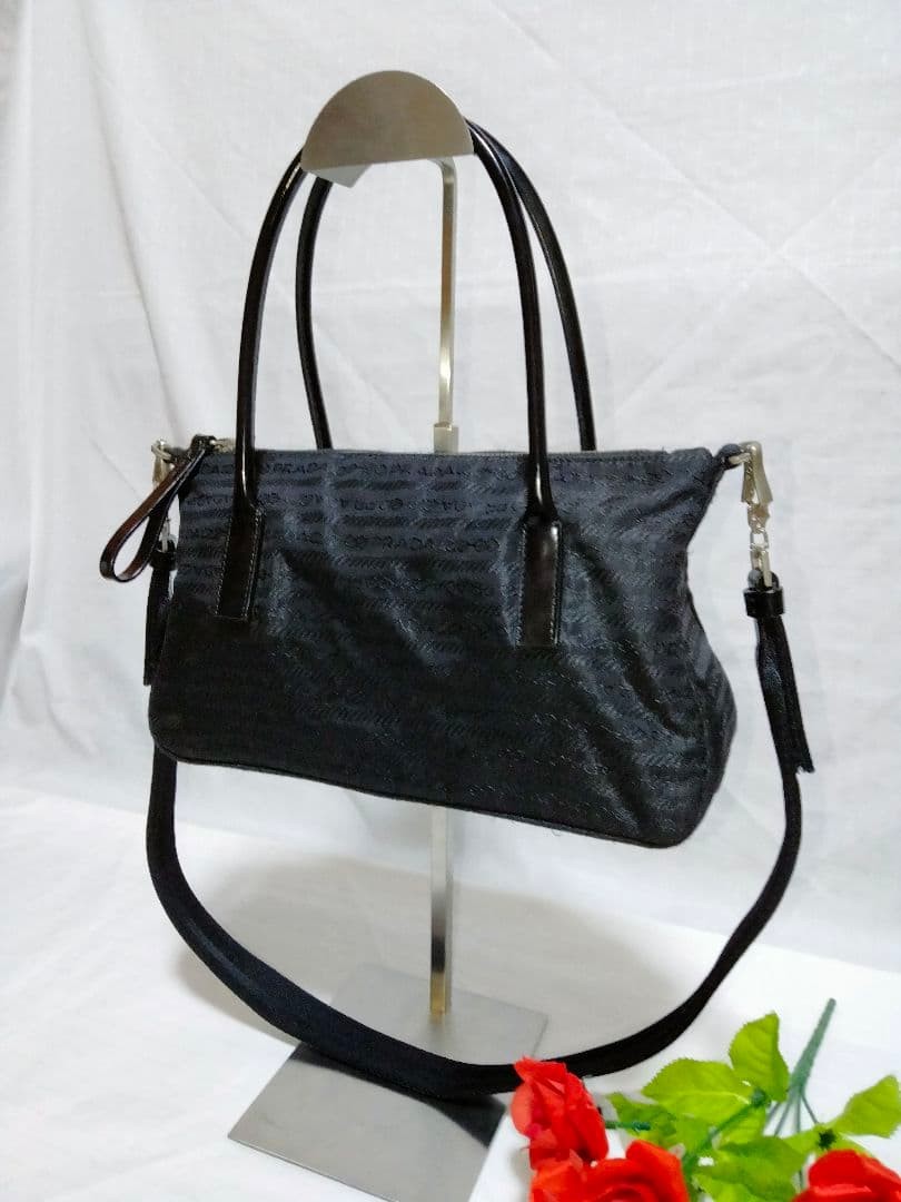 Excellent Condition PRADA Shoulder Bag Handbag 2way thumbnail 4