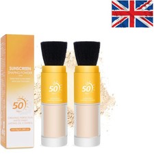Lightweight SPF 50 Mineral Face Powder Sunscreen - Unscented for All Skin Types