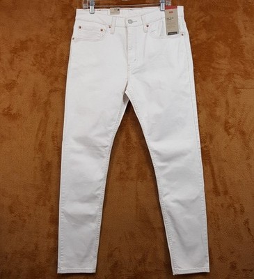 Levi's Jeans Mens Size 34x34 Off White Wash 512 Slim Taper Jean
