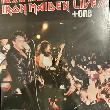 Iron Maiden Live + One - Import Colored Vinyl