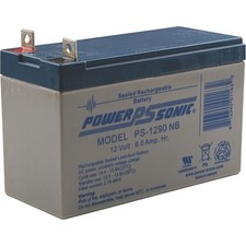 12 Volt, 9 Ah Sealed Lead Acid Rechargeable Battery B1 Connector SLA-12V10-HI