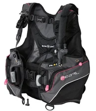 Aqua Lung Pearl Scuba BC Black/Charcoal/Pink Medium-Large