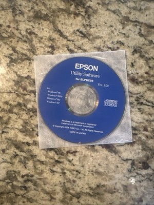 EPSON Utility Software for ELPDC05 Ver. 1.00 2004 Windows 98 XP 2000 ME