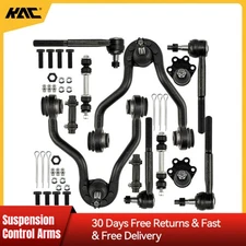 12pc Front Upper Control Arms Ball Joints Tie Rods for Chevrolet GMC K1500 K2500