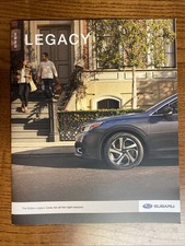 2022 Subaru OEM Legacy Sales Showroom Brochure, NEW Unused