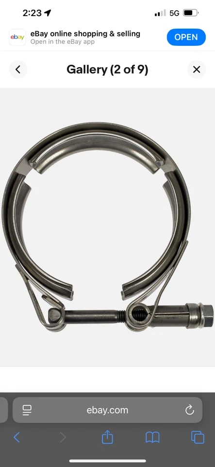 Dorman 903-301 Exhaust Pipe Clamp For Select 12-20 Ford Lincoln Models - Image 3 of 4