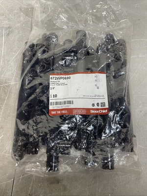 #ad SIOUX CHIEF 672WP0690 Multiport Tee 3 4quot; x 1 2quot; F1960 6 Port. Pack Of 10 $60.00