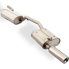 FOX Komplettanlage ab Kat. Ford Focus 1 DNW Turnier 1.4l 1x90mm eingerollt