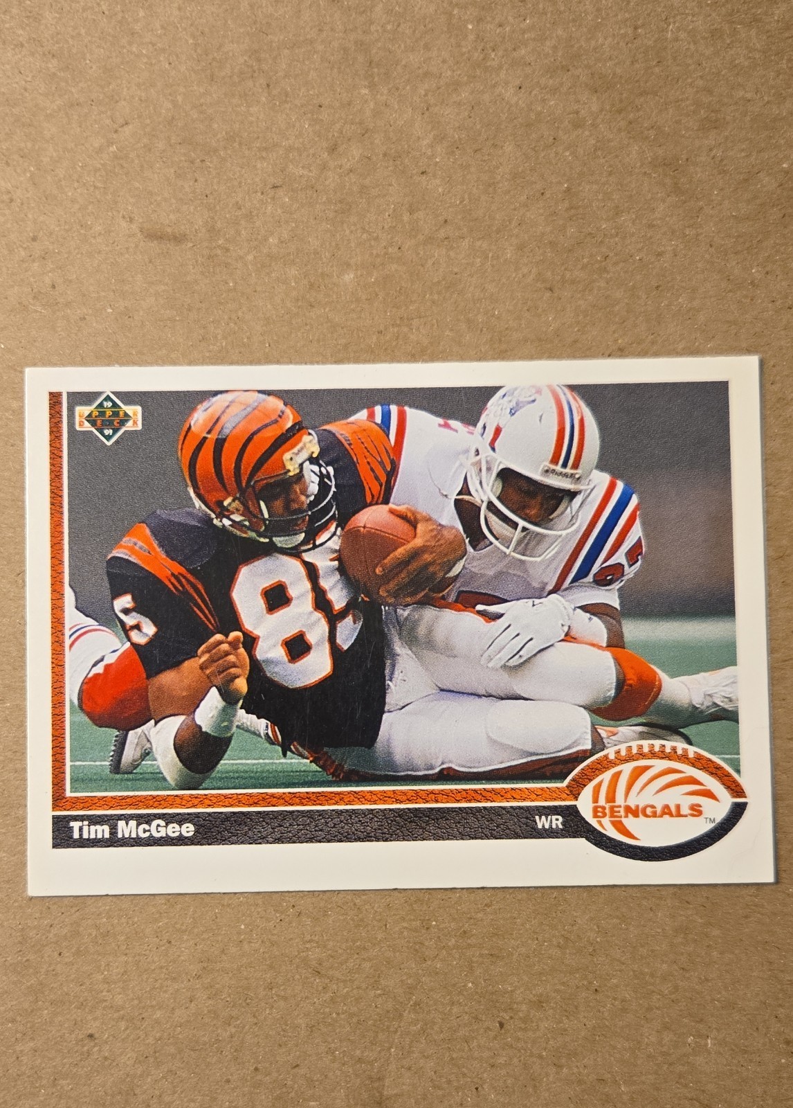 1991 Upper Deck - Tim McGee #66 Cincinnati Bengals NFL