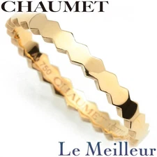 Chaumet Be Do Honeycomb Ring K18YG US#6-1/4~6-3/4 P0042068