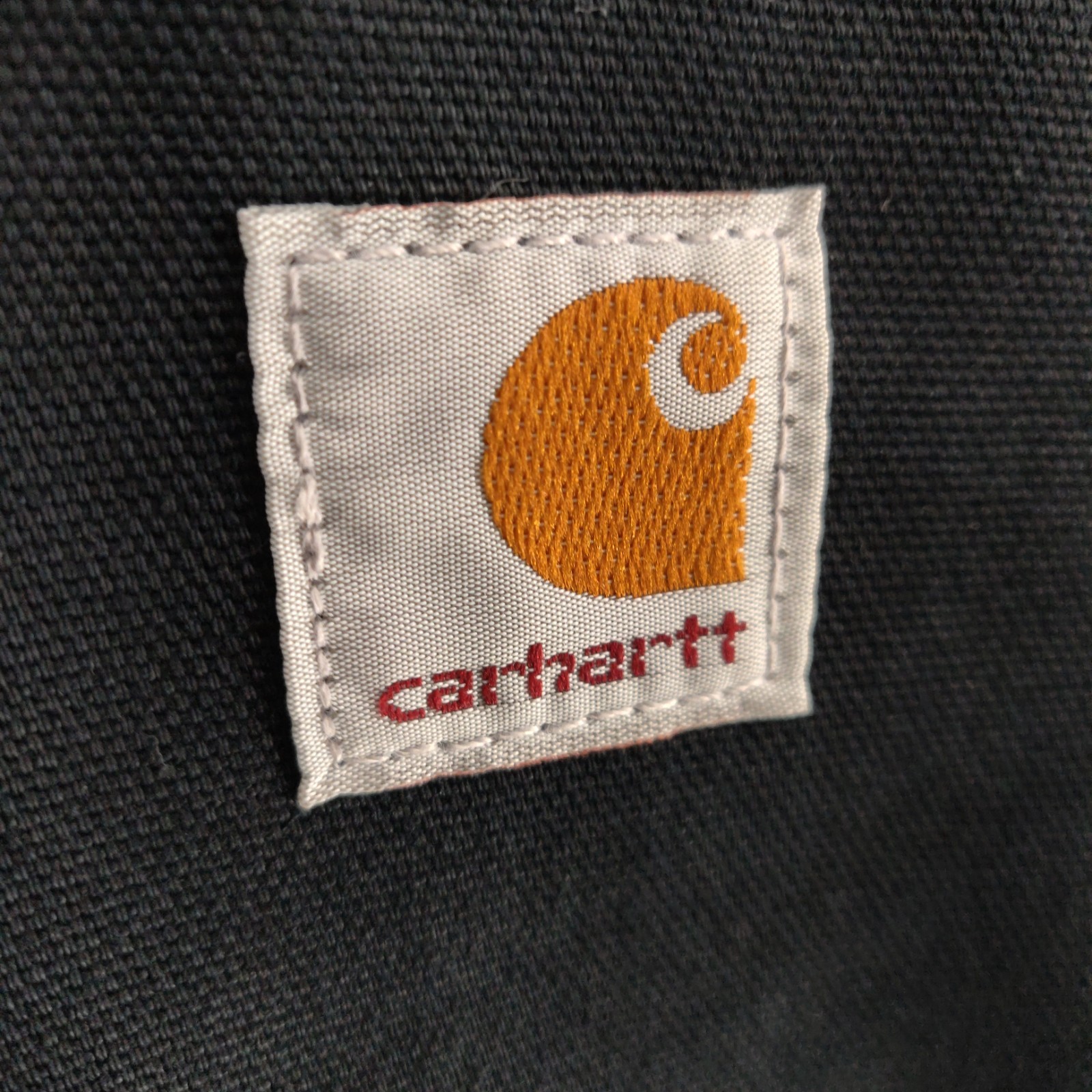 VTG Carhartt Detroit Jacket Mens XL Black J001 Blanket Lined Union Made In USA image 7