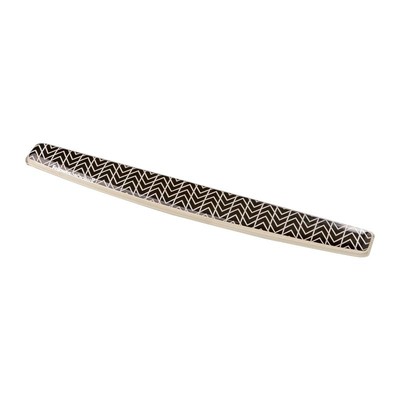 Fellowes Gel Tastatur Handballenauflage mit Microban Schutz Chevron 9653601