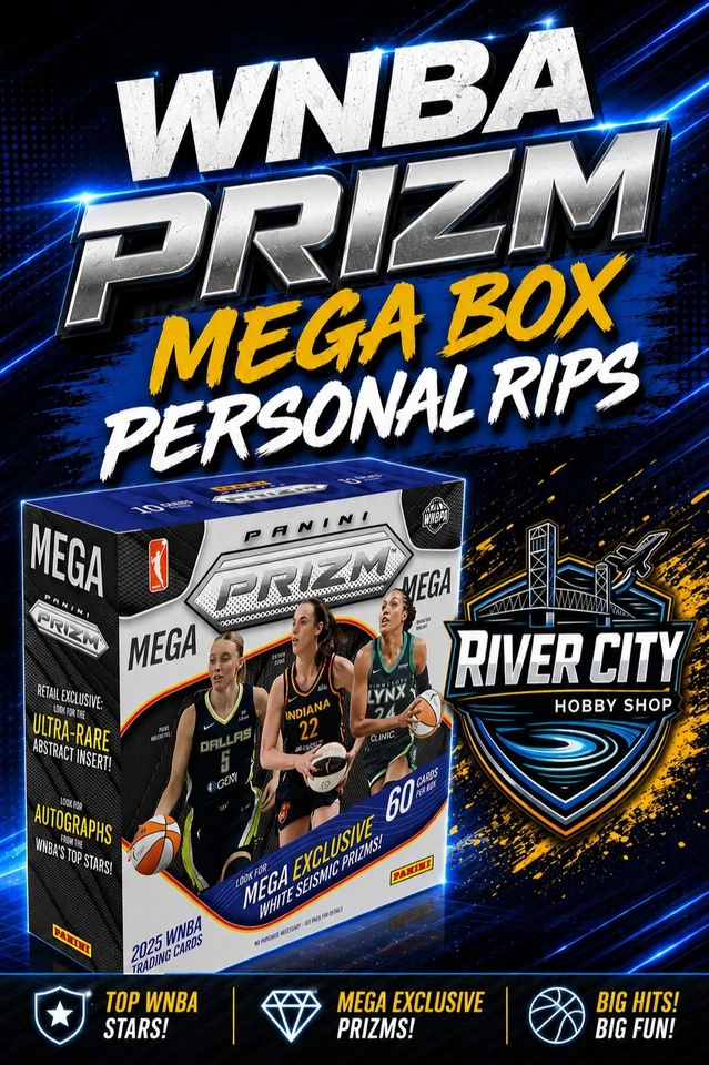 WNBA Prizm Mega Box Personal Rips - Fresh Case
