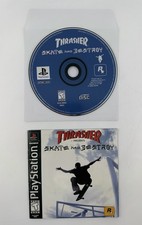 PS1 Thrasher Skate and Destroy DISC & MANUAL ONLY