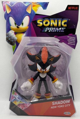 New Jakks Pacific Netflix Sonic Prime SHADOW New York City 5'' Figure