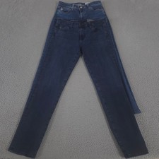 LOT OF 2 AG Adriano Goldschmied Jeans Womens 27 Blue Prima Cigarette Leg Stretch