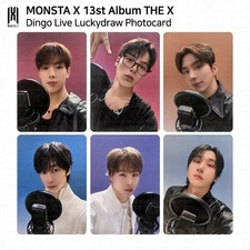 MONSTA X The 13th Mini Album THE X Dingo Live Luckydraw Photocard KPOP