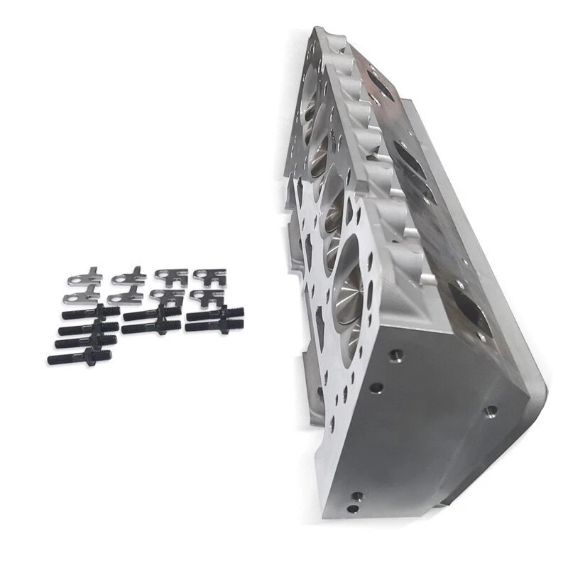 Complete Aluminum Cylinder Heads For SBC Chevy 350 190cc 64cc 2.02/1.60 - Angle Foto 3 de 4