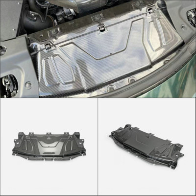 For GR Supra A90 OE Type Carbon Fiber Cooling Panel Radiator Cover Tuning Trim