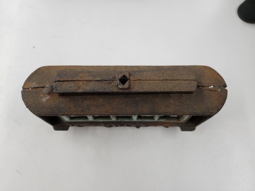 Vintage Cast Iron Trolley Car Number 14. Unbranded. Solid Condition - Picture 8 of 10