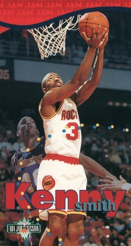 1995-96 Fleer NBA Jam Session Kenny Smith #42 Tall Boy PERFECT MINT Cond - Picture 2 of 2