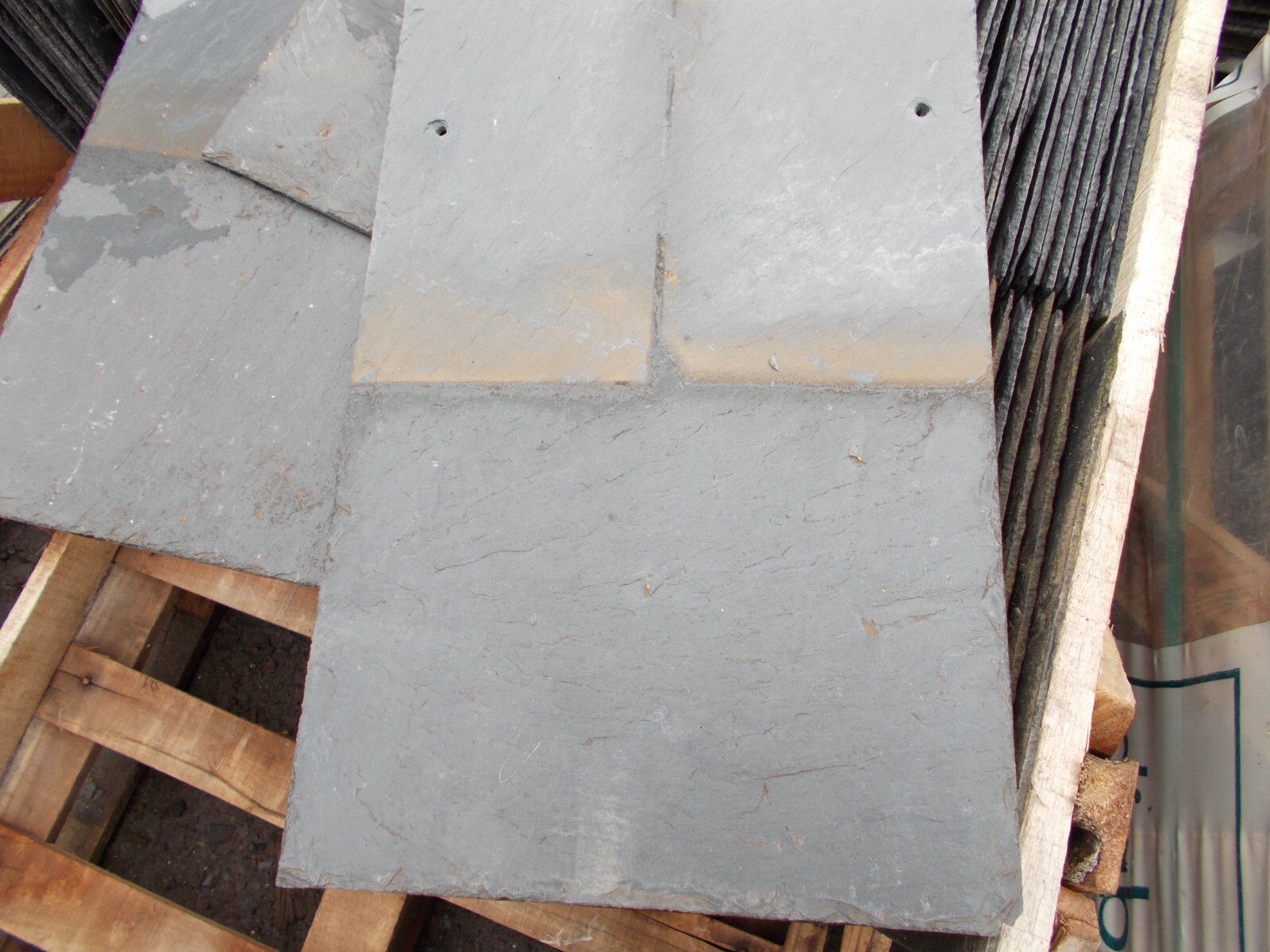 Reclaimed roof slates 20" x 10" natural slate roof tiles eBay